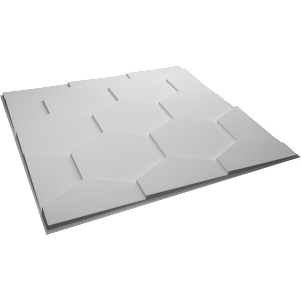 Ekena Millwork 19 5/8in. W x 19 5/8in. H Honeycomb EnduraWall Decor 3D Wall Panel Covers, Total 32.1 Sq. Ft., 12PK - WP20X20HBWH-CASE-12