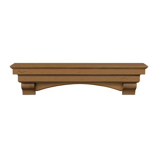 Jensendistributionservices The Celeste 72 In. Mantel Shelf, Dune Finish - MI115385