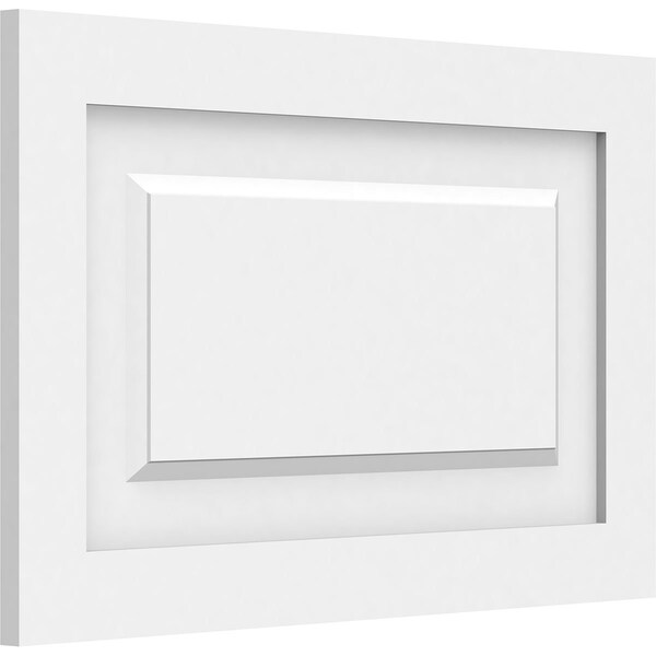Ekena Millwork Harrison Raised Panel Decorative Wall Panel, 22"W x 14"H x 5/8"P - WALP22X14X062HAR