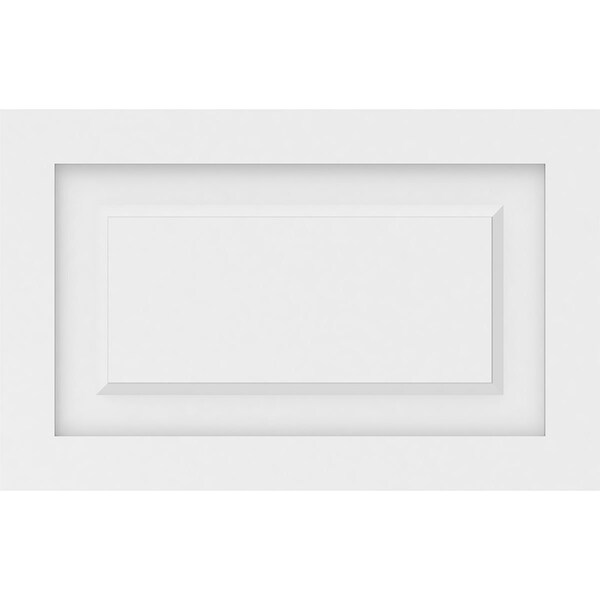 Ekena Millwork Harrison Raised Panel Decorative Wall Panel, 22"W x 14"H x 5/8"P - WALP22X14X062HAR
