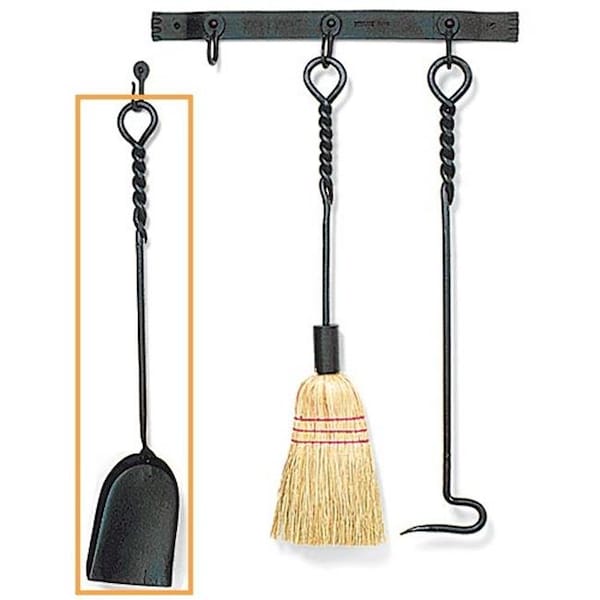 Minuteman Minuteman WRM-02S WRM-02S Mini Rope Design Shovel - 18 Inch - Powder Coated Black - WRM-02S