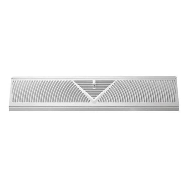 Truaire Truaire C120SW Floor Baseboard Diffuser  White - 24 in. - 46506