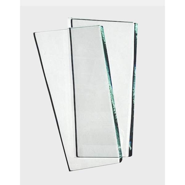 Cunningham Gas Products American Gas Lamp Works   Clear Flat Glass Pane for 1800 1900 2000 2300 2301 - G3T