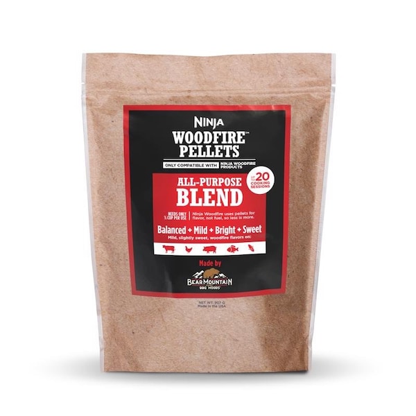 Ninja Ninja Woodfire All Natural All Purpose Blend Smoke Pellets 2 lb - XSKOP2RL