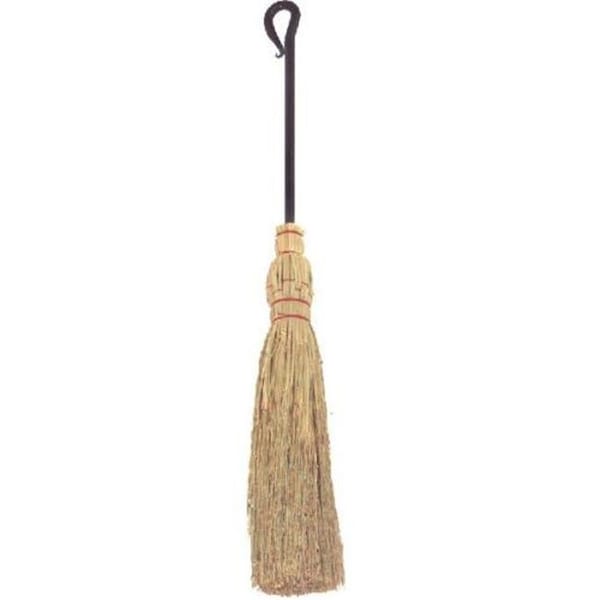 Dagan Dagan BROOM Individual Hearth & Fire Pit Tool - Rice Broom; Black - BROOM