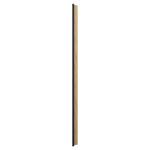Ekena Millwork AcoustixPro Noise Cancelling Half Round Small Slat Wall Panel - SWA0625X0500HRAB