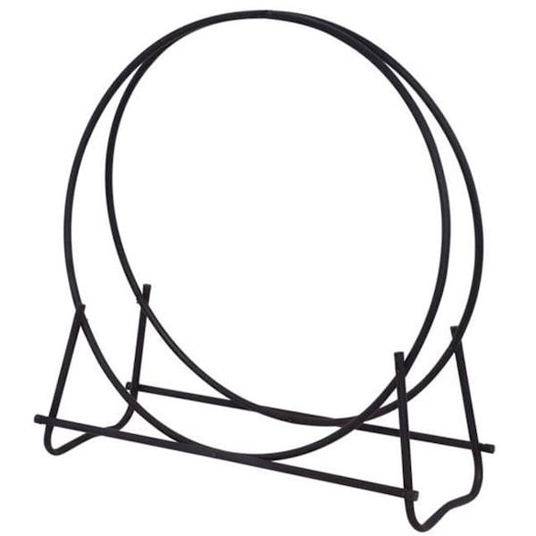Uniflame Steel Log Rack, Black - W-1881