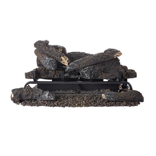 Pleasant Hearth Pleasant Hearth Fireplace Log Set 999 hr 1 pk - VFL3-VO24DR
