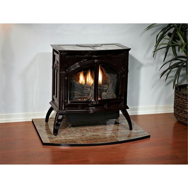 Empire 22 in. 20,000 BTU Vent Free Cast Iron Heating Stove, Black - VFD20CC30BP