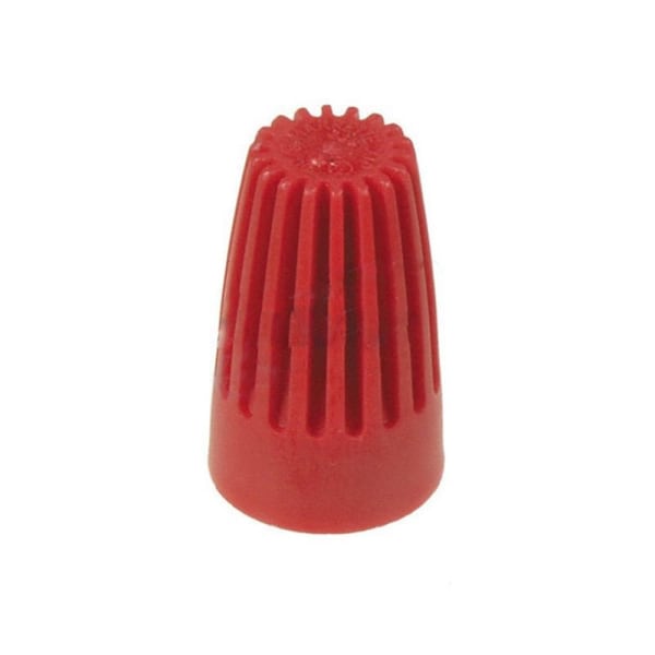 American Imaginations Conector de cable Twist-On de plástico rojo - AI-37351