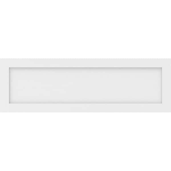 Ekena Millwork Cornell Flat Panel Decorative Wall Panel, 38"W x 12"H x 5/8"P - WALP38X12X062CNL