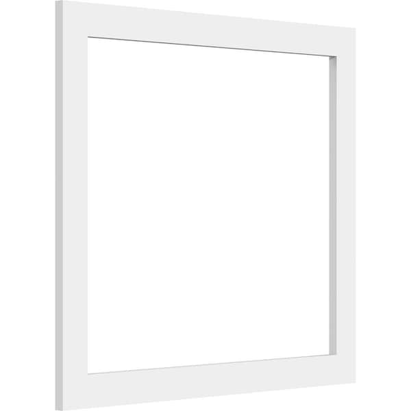Ekena Millwork Prescott Decorative Wall Panel (Two-Piece), 20"W x 18"H x 3/8"P - WALP20X18X037PRE