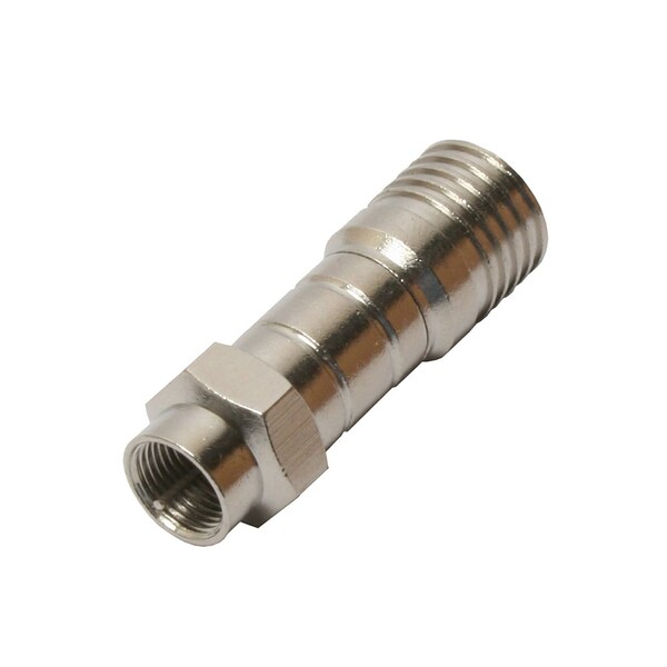 Conectores F (Macho) de 75 Ohmios de Quest Technology International - Crimp-On con Anillo de 1/2'', Rg-11 - CFC-7119