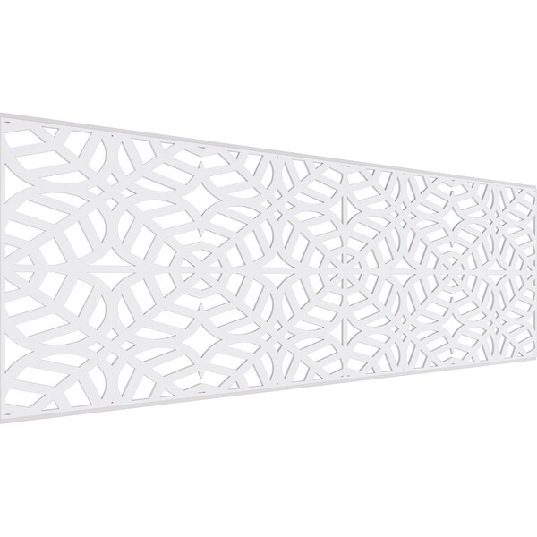 Ekena Millwork Set of Four Panels for 94 1/2"W x 32 1/4"H Garland Fretwork Wainscot Wall Paneling - WPKP16X01X47GRD
