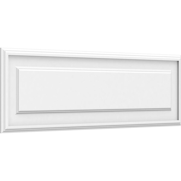 Ekena Millwork Legacy Raised Panel Decorative Wall Panel, 40"W x 12"H x 5/8"P - WALP40X12X062LEG