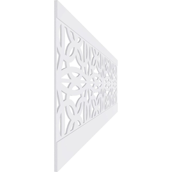 Ekena Millwork 32"H x 94 1/2"W Baytown PVC Wainscot Paneling Kit - WPK32X94BYT