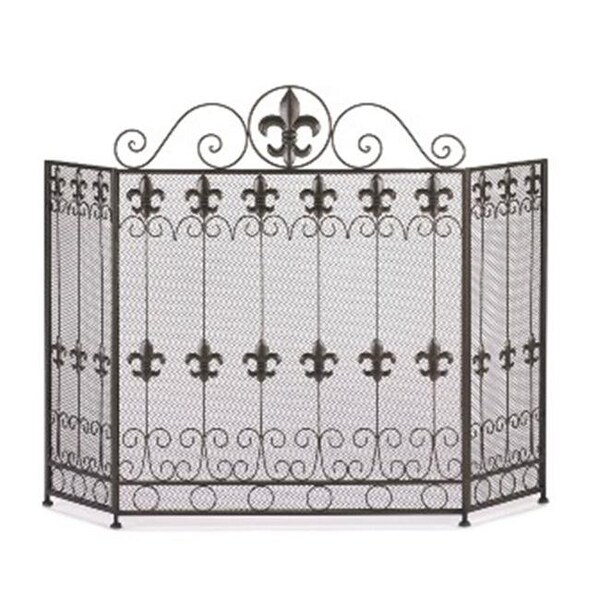 Zingz & Thingz Zingz & Thingz 57071021 French Revival Fireplace Screen - 10015400