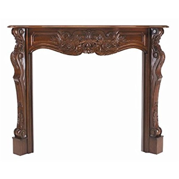 Pearl Mantels 48 In. The Deauville Fireplace Mantel Fruitwood Finish - 134-48-30