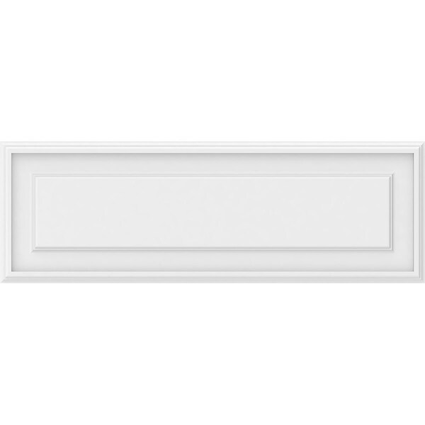 Ekena Millwork Legacy Raised Panel Decorative Wall Panel, 36"W x 12"H x 5/8"P - WALP36X12X062LEG