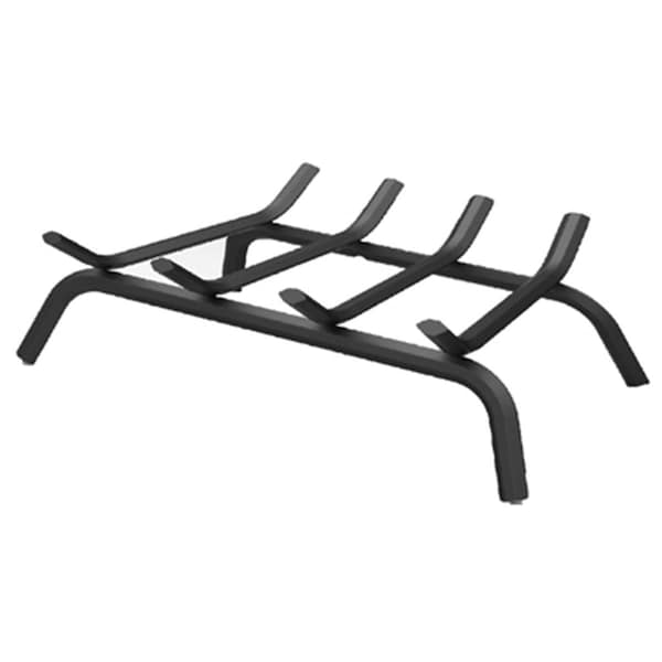 Panacea 15450TV Black Wrought Iron Fireplace Grate- 4 Bars - 639917