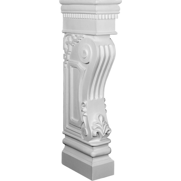 Ekena Millwork 6 3/8"W x 12"D x 34 1/8"H Rutledge Surround - SUR34X06X12RU