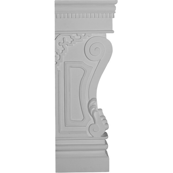 Ekena Millwork 6 3/8"W x 12"D x 34 1/8"H Rutledge Surround - SUR34X06X12RU