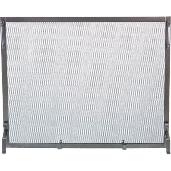 Dagan Dagan S129NI Wrought Iron Panel Screen; Natural Iron - S129NI