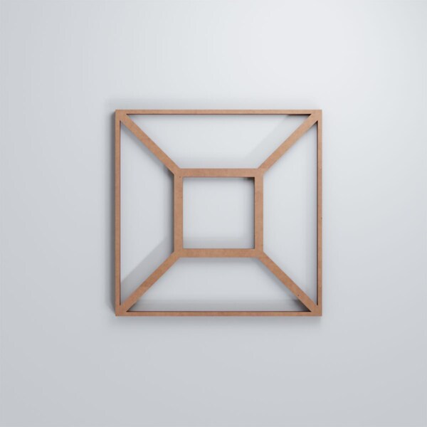 Ekena Millwork Extra Small Marion Decorative Fretwork Wood Wall Panels, Wood, 7 3/8"W x 7 3/8"H x 3/8"T - WALW08X08X0375MARMF