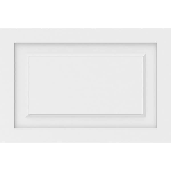 Ekena Millwork Harrison Raised Panel Decorative Wall Panel, 24"W x 16"H x 5/8"P - WALP24X16X062HAR