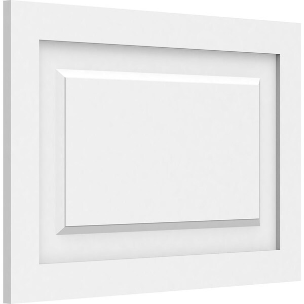 Ekena Millwork Harrison Raised Panel Decorative Wall Panel, 24"W x 16"H x 5/8"P - WALP24X16X062HAR