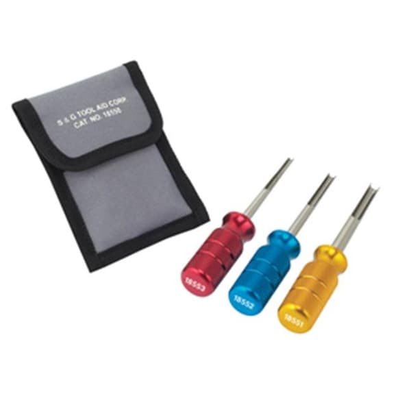 S&G Tool Aid Juego de Herramientas para Liberar Terminales Deutsch - TA18550
