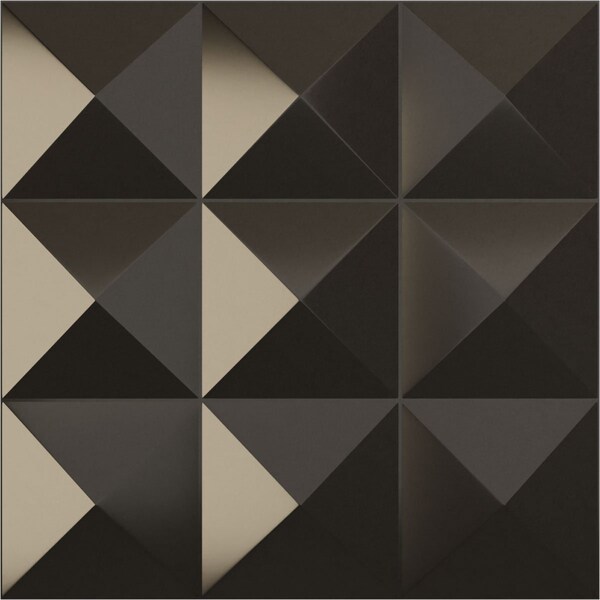 Ekena Millwork 19 5/8in. W x 19 5/8in. H Benson EnduraWall Decorative 3D Wall Panel Covers 2.67 Sq. Ft. - WP20X20BECCH