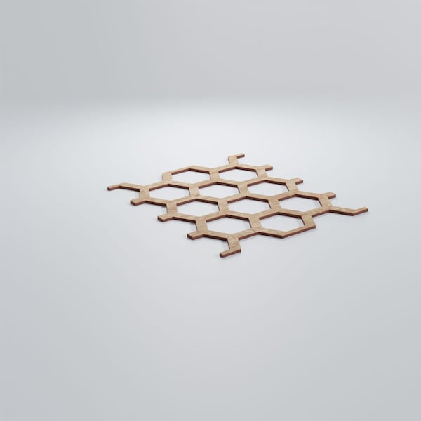 Ekena Millwork Large Westmore Decorative Fretwork Wood Wall Panels, Red Oak, 15 1/2"W x 23 3/8"H x 3/8"T - WALW24X24X0375WSTRO