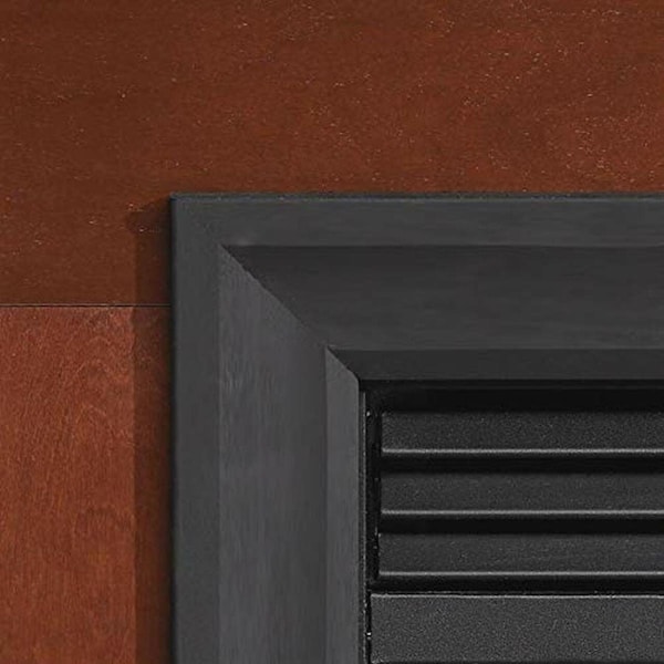 Empire Empire VBS36TBL Steel Frame EZ Attach Fireplace; Black - VBS36TBL