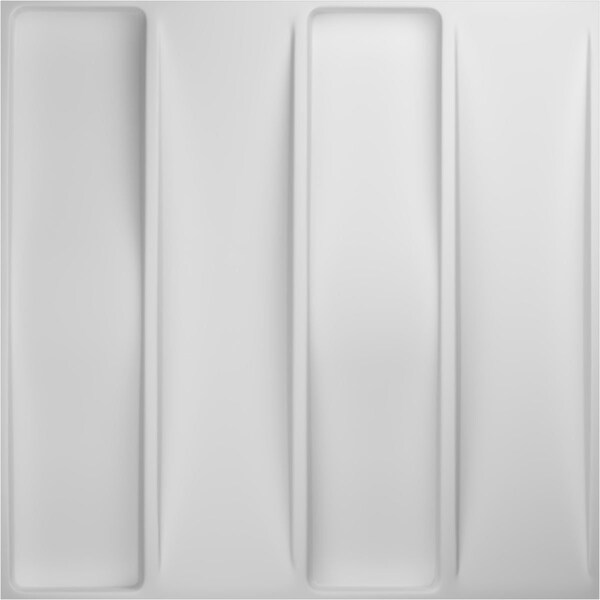 Ekena Millwork 19 5/8in. W x 19 5/8in. H Caputo EnduraWall Decor 3D Wall Panel Covers Total 53.49 Sq. Ft., 20PK - WP20X20CAWH-CASE-20