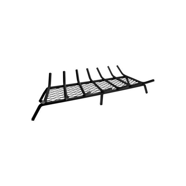 Dyna-Glo Pleasant Hearth Fireplace Grate, 33W, 1/2 Steel, 7 Bars, Ember Retainer - BG5-337EM