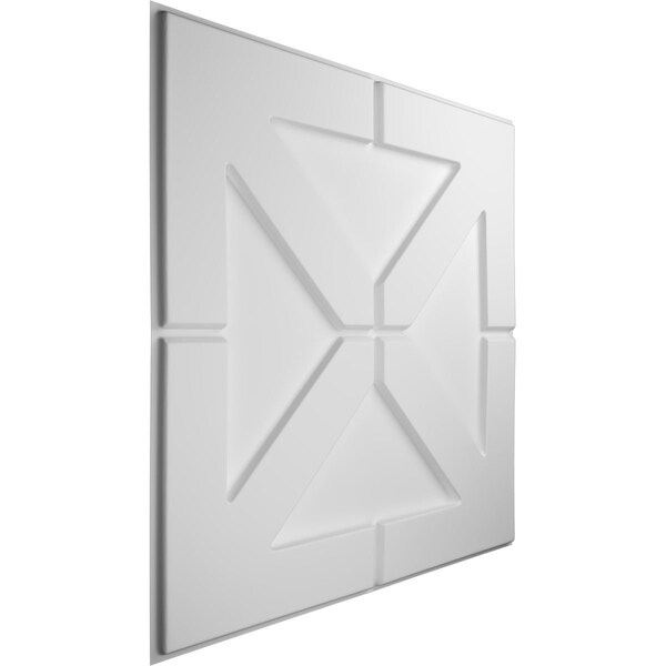 Ekena Millwork 19 5/8in. W x 19 5/8in. H Xander EnduraWall Decor 3D Wall Panel Covers, Total 26.75 Sq. Ft., 10PK - WP20X20XAWH-CASE-10