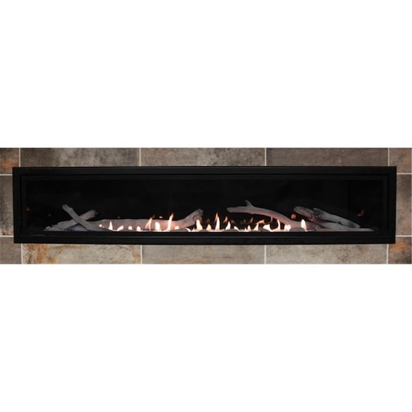 Empire Ceramic Fiber 6 Logs 6 Stones with Locator Pins Log Set, Driftwood - LS60DF