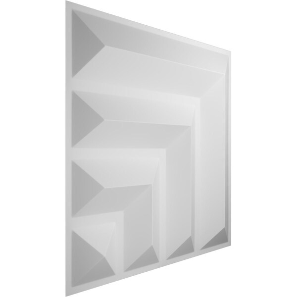 Ekena Millwork 19 5/8in. W x 19 5/8in. H Bolt EnduraWall Decorative 3D Wall Panel, White, 20PK - WP20X20BTWH-CASE-20