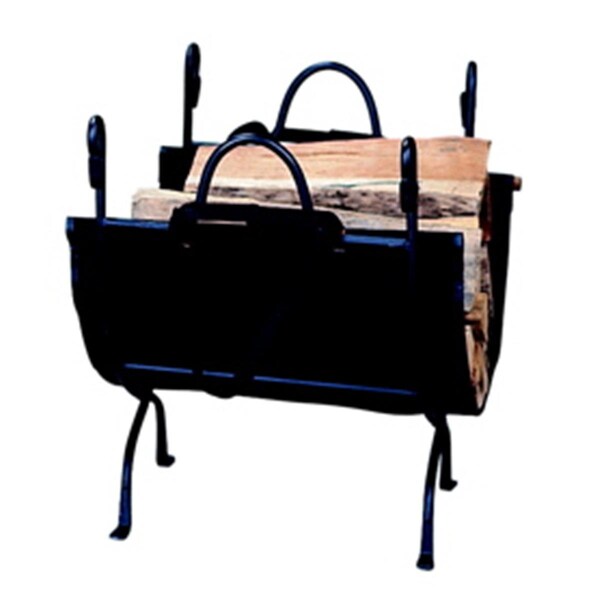 Uniflame DELUXE WROUGHT IRON LOG HOLDER - W-1866