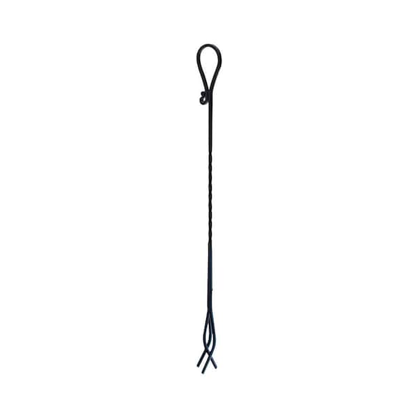 Panacea Panacea Black Powder Coated Steel Fireplace Tongs - 15513