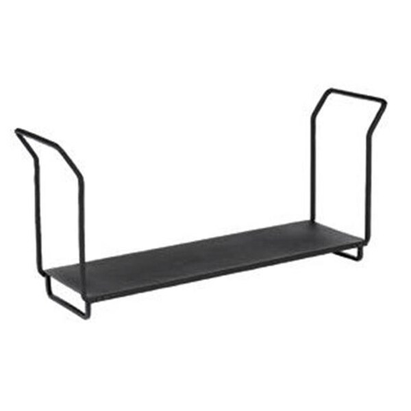 Minuteman Minuteman WDH-36 36 in. Wrought Iron Wood Holder in Black - WDH-36