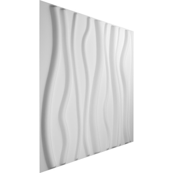 Ekena Millwork 19 5/8in. W x 19 5/8in. H Jackson EnduraWall Decor 3D Wall Panel Covers, Total 26.75 Sq. Ft., 10PK - WP20X20JAWH-CASE-10