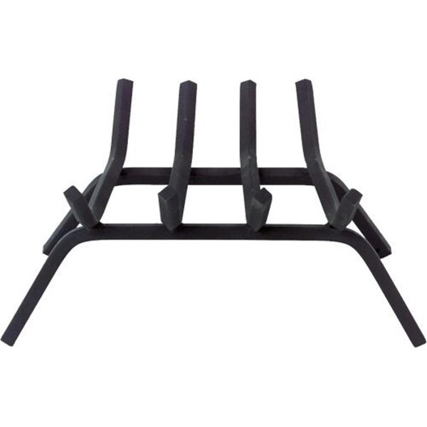 Dagan 0.63 in. Square Steel 6 Bar Grate, Black - 8827-6