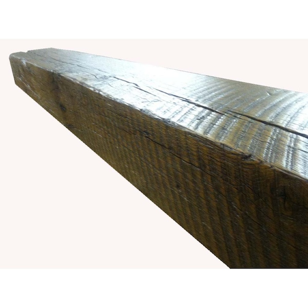 Creative Hardwoods Reclaimed Barn Beam Mantel 6Hx8Dx60L - 6860B