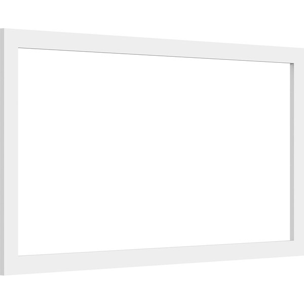 Ekena Millwork Prescott Decorative Wall Panel (Two-Piece), 38"W x 20"H x 3/8"P - WALP38X20X037PRE