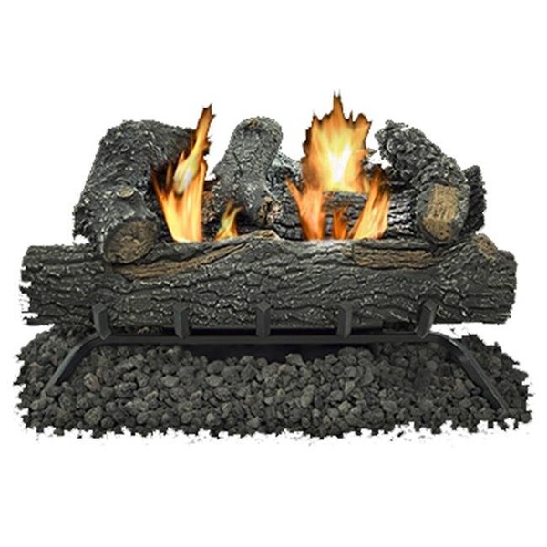 World Marketing Of America World Marketing GLD2455T 24 in. T-Stat Vent Free Gas Log Set - 195320