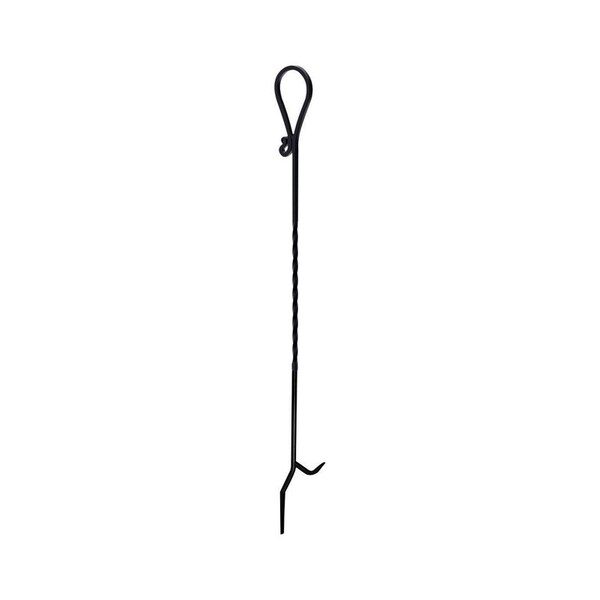 Panacea Panacea Black Powder Coated Steel Fireplace Poker - 15353