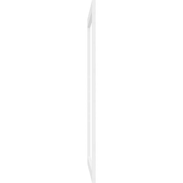 Ekena Millwork Prescott Decorative Wall Panel (Two-Piece), 40"W x 26"H x 3/8"P - WALP40X26X037PRE