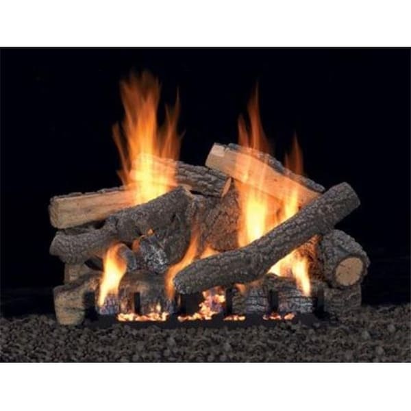 Empire Empire LS18P 18 in. Ponderosa Refractory Vent Free Gas Log Set - 13 Piece - LS18P